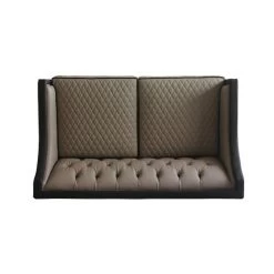 House Beatrice Loveseat (Tan/ Black) -Professional Furniture Discount Store 58816 loveseat 8