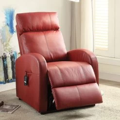 Ricardo Power Lift Recliner (Red)