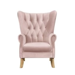 Adonis Accent Chair (Blush Pink) -Professional Furniture Discount Store 59516 accent chair 3