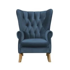 Adonis Accent Chair (Azure Blue) -Professional Furniture Discount Store 59518 accent chair 3