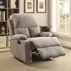 Rosia Recliner (Gray Linen)