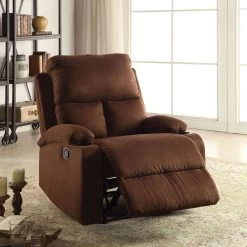 Rosia Recliner (Chocolate Microfiber)