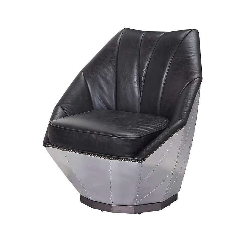 Brancaster Lounge Accent Chair (Distress Espresso) 1 Brancaster Lounge Accent Chair (Distress Espresso)