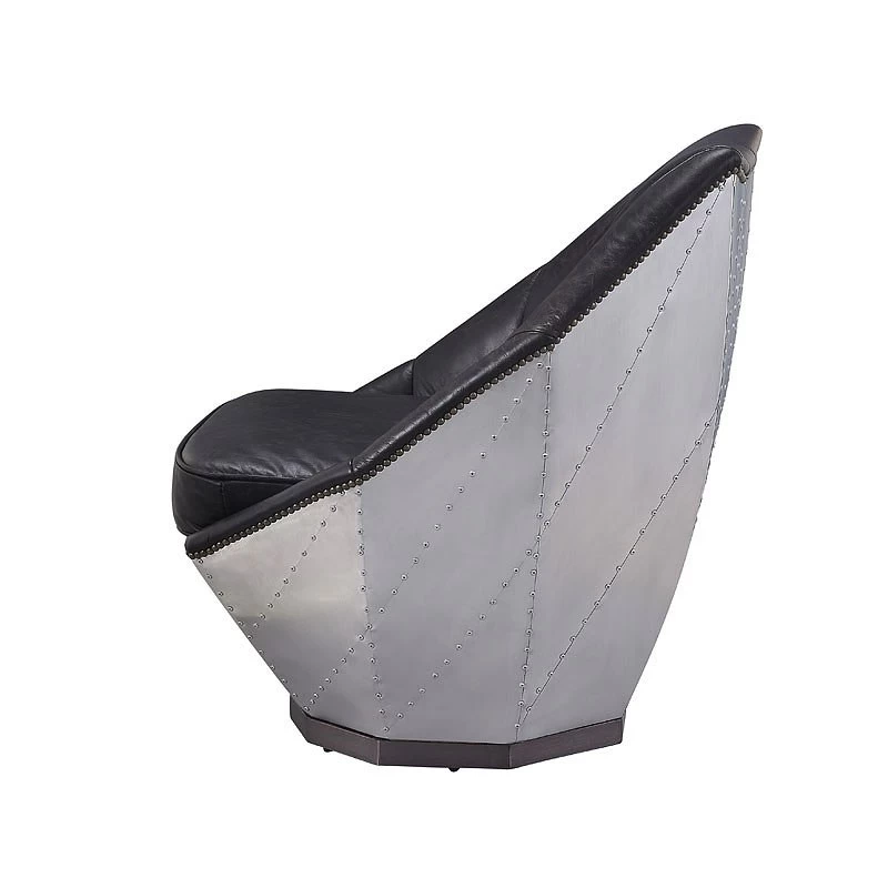 Brancaster Lounge Accent Chair (Distress Espresso) 4 Brancaster Lounge Accent Chair (Distress Espresso) - Image 4