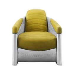Brancaster Lounge Accent Chair (Yellow) -Professional Furniture Discount Store 59624 accent chair 3