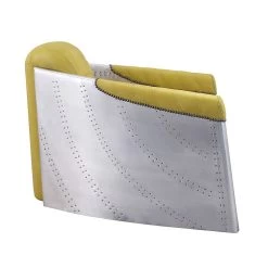 Brancaster Lounge Accent Chair (Yellow) -Professional Furniture Discount Store 59624 accent chair 4