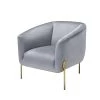 Carlson Accent Chair (Gray)