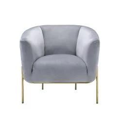 Carlson Accent Chair (Gray) -Professional Furniture Discount Store 59790 accent chair 3