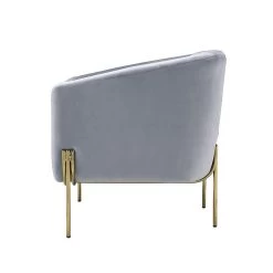 Carlson Accent Chair (Gray) -Professional Furniture Discount Store 59790 accent chair 4