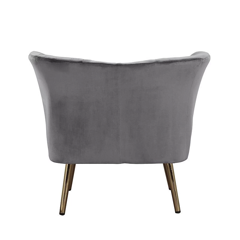 Reese Accent Chair (Gray) 5 Reese Accent Chair (Gray) - Image 5