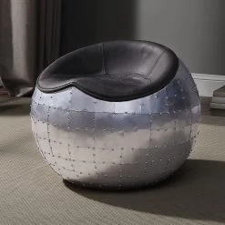 Brancaster Ottoman (Antique Ebony)