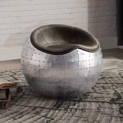 Brancaster Ottoman (Antique Emerald)