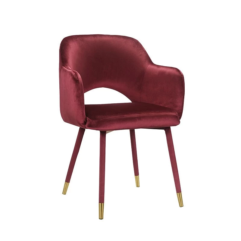 Applewood Accent Chair (Bordeaux-Red) 1 Applewood Accent Chair (Bordeaux-Red)