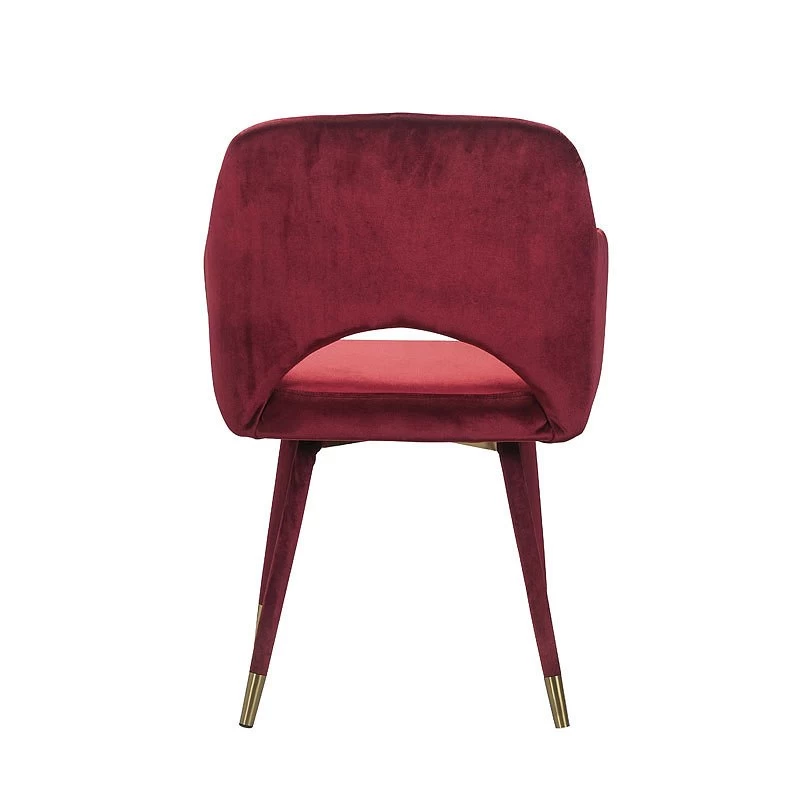 Applewood Accent Chair (Bordeaux-Red) 5 Applewood Accent Chair (Bordeaux-Red) - Image 5