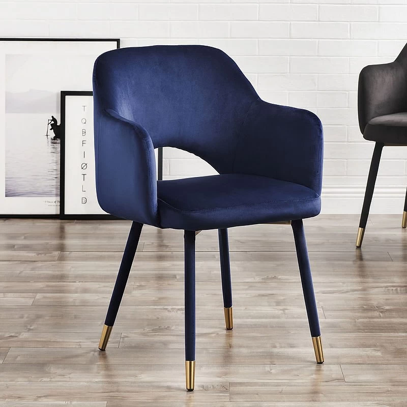 Applewood Accent Chair (Ocean Blue) 2 Applewood Accent Chair (Ocean Blue) - Image 2