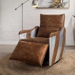 Qalurne Power Recliner W/ Swivel Function -Professional Furniture Discount Store 59942 recliner 3