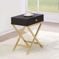 Coleen Side Table (Black)