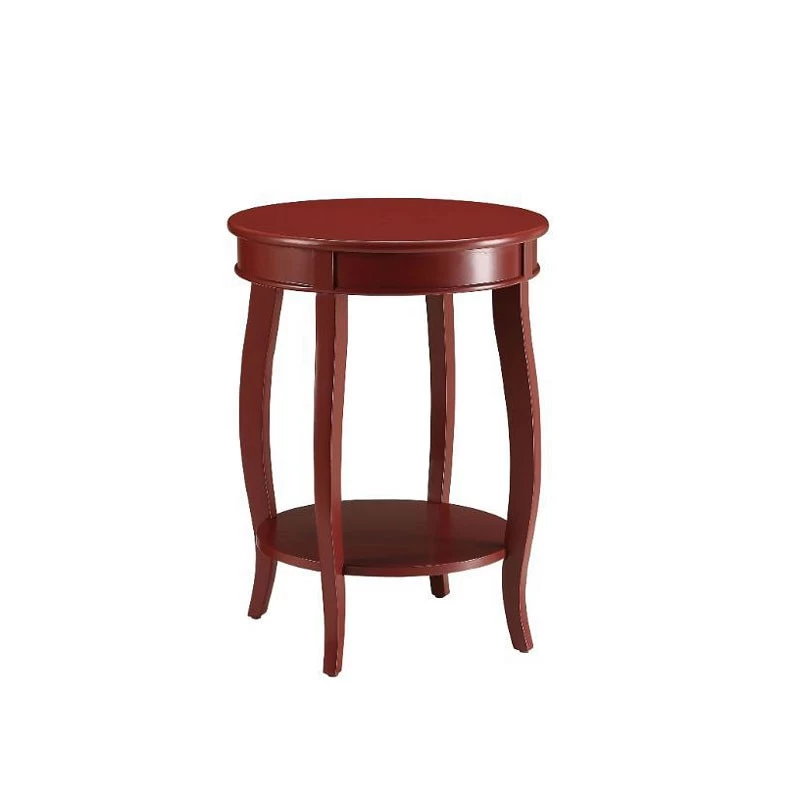 Aberta Accent Table (Red) 2 Aberta Accent Table (Red) - Image 2