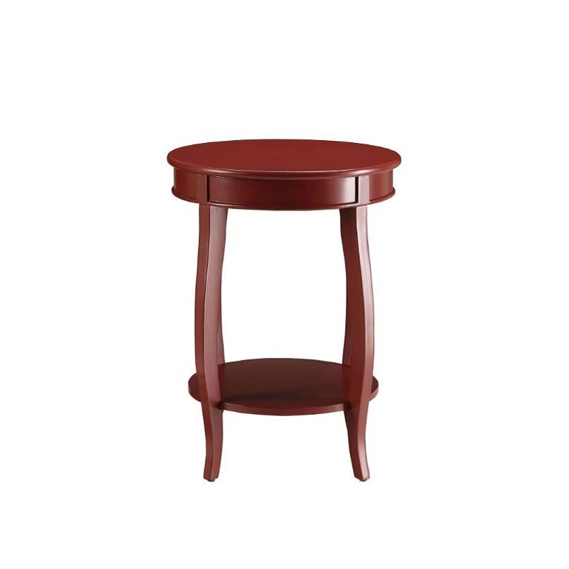 Aberta Accent Table (Red) 3 Aberta Accent Table (Red) - Image 3