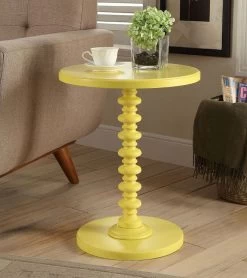 Acton Accent Table (Yellow)
