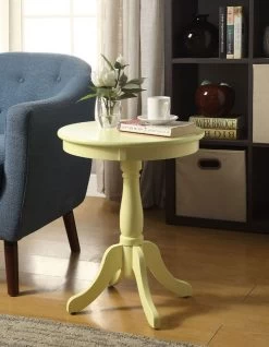 Alger Accent Table (Light Yellow)