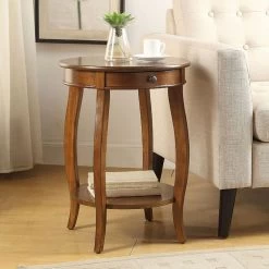 Alysa Accent Table (Walnut)