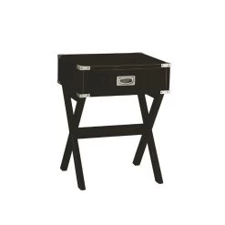 Babs Accent Table (Black) -Professional Furniture Discount Store 82822 table 3