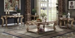 Vendome Occasional Table Set (Gold Patina) 6 Vendome Occasional Table Set (Gold Patina) -Professional Furniture Discount Store 83000 83001 ot set 1