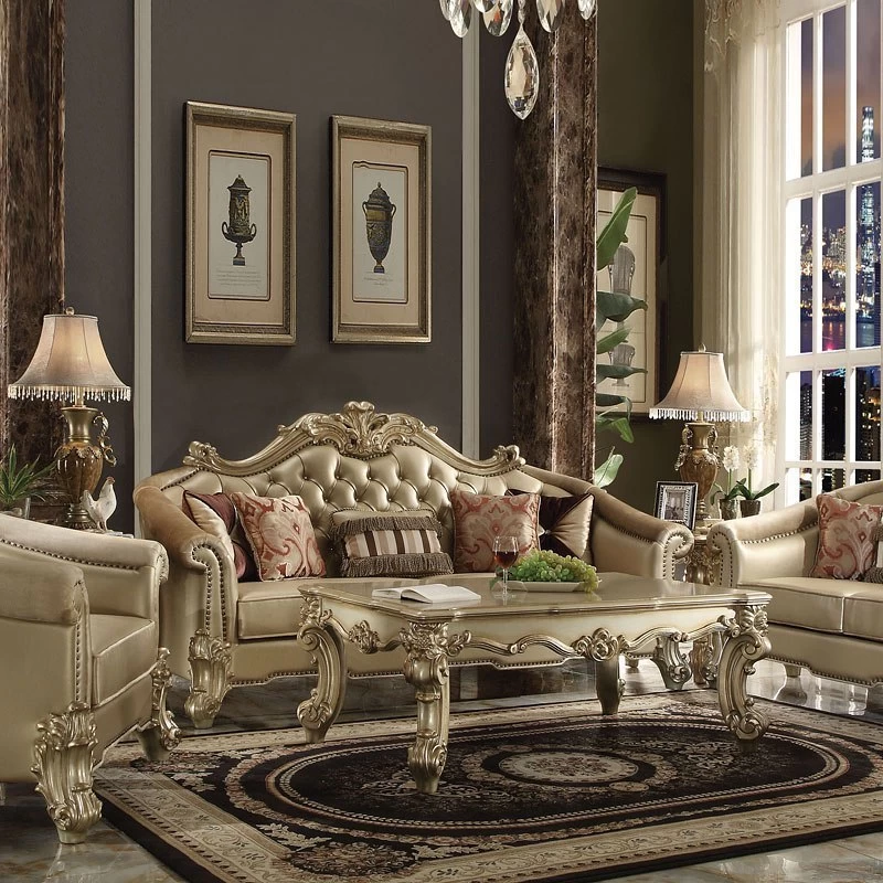 Vendome II Occasional Table Set (Bone) 3 Vendome II Occasional Table Set (Bone) - Image 3