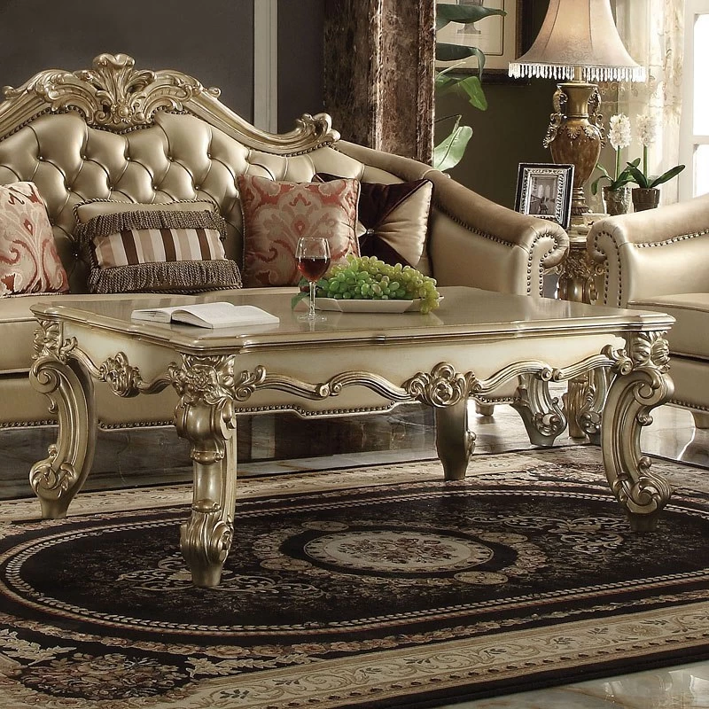 Vendome II Occasional Table Set (Bone) 1 Vendome II Occasional Table Set (Bone)