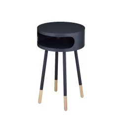 Sonria Accent Table (Black) -Professional Furniture Discount Store 84448 table 3