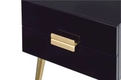 Denvor End Table (Black And Gold) -Professional Furniture Discount Store 84495 table 5