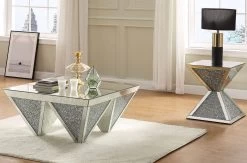 Noralie Mirrored Occasional Table Set 9 Noralie Mirrored Occasional Table Set -Professional Furniture Discount Store 84900 84902 ot set 1