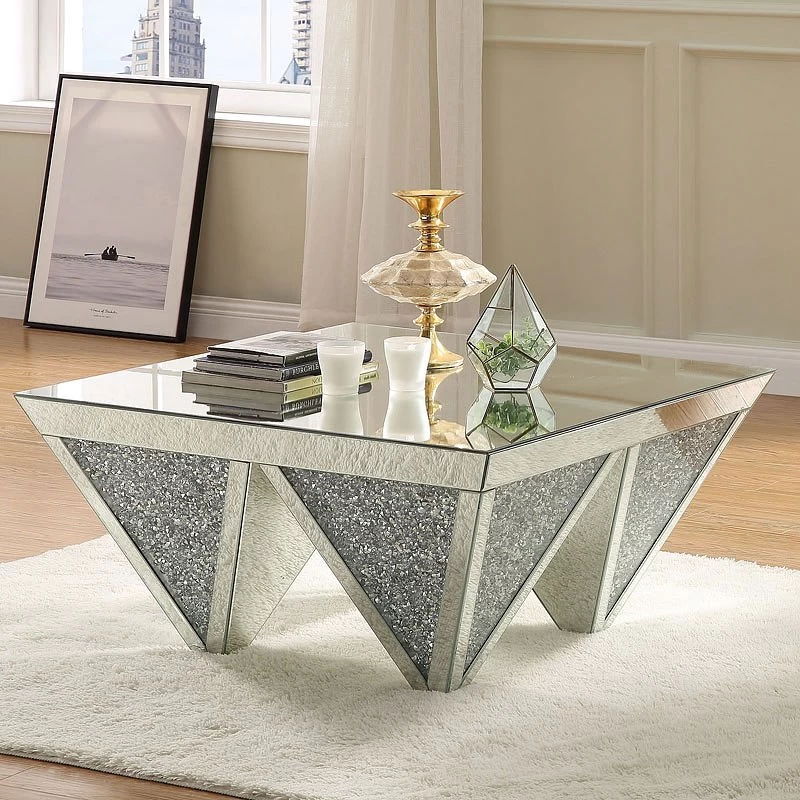 Noralie Mirrored Occasional Table Set 5 Noralie Mirrored Occasional Table Set - Image 5