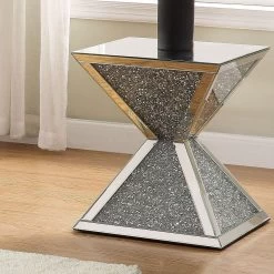 Noralie Mirrored Occasional Table Set 10 Noralie Mirrored Occasional Table Set -Professional Furniture Discount Store 84902 end table 2