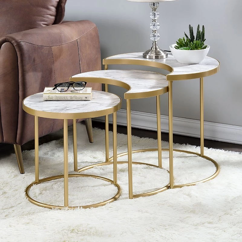 Anpay 3-Piece Nesting Tables 2 Anpay 3-Piece Nesting Tables - Image 2