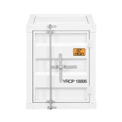 Cargo Occasional Table Set (White) -Professional Furniture Discount Store 87882 end table white 3