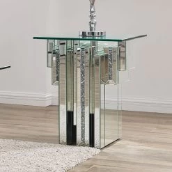 Noralie Glass Top Occasional Table Set -Professional Furniture Discount Store 88002 end table 2