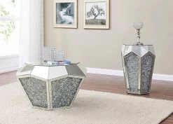 Noralie Drum Shape Occasional Table Set -Professional Furniture Discount Store 88005 88007 ot set 1