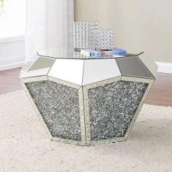 Noralie Drum Shape Coffee Table -Professional Furniture Discount Store 88005 coffee table 2 1