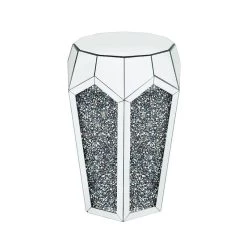 Noralie Drum Shape End Table