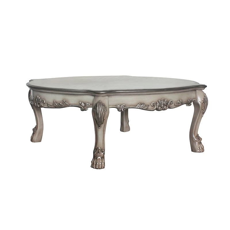 Dresden II Oval Coffee Table (Vintage Bone White) 1 Dresden II Oval Coffee Table (Vintage Bone White)