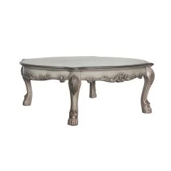Dresden II Oval Occasional Table Set (Vintage Bone White)