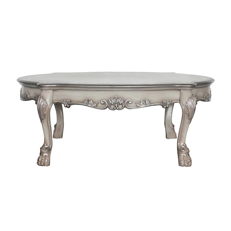 Dresden II Oval Coffee Table (Vintage Bone White) 3 Dresden II Oval Coffee Table (Vintage Bone White) - Image 3