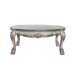 Dresden II Oval Occasional Table Set (Vintage Bone White) -Professional Furniture Discount Store 88170 ovl coffee table 4