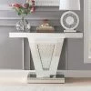 Nysa Geometric Shape Console Table