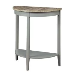 Justino Console Table (Gray Oak And Gray) -Professional Furniture Discount Store 90161 table 3