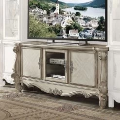 Versailles TV Console (Bone White)