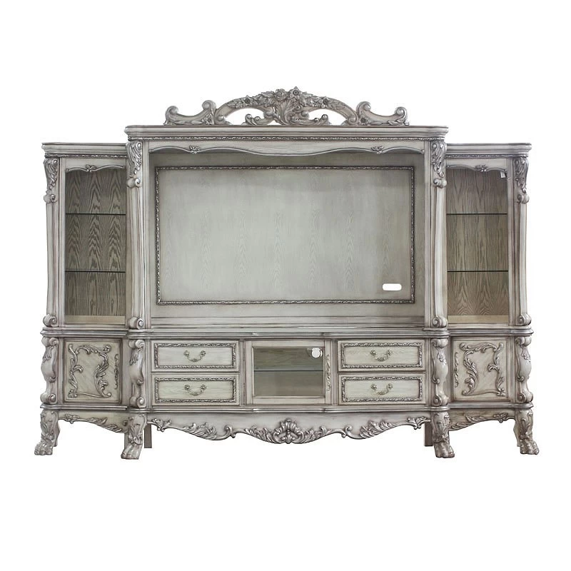 Dresden Entertainment Center (Vintage Bone White) 2 Dresden Entertainment Center (Vintage Bone White) - Image 2