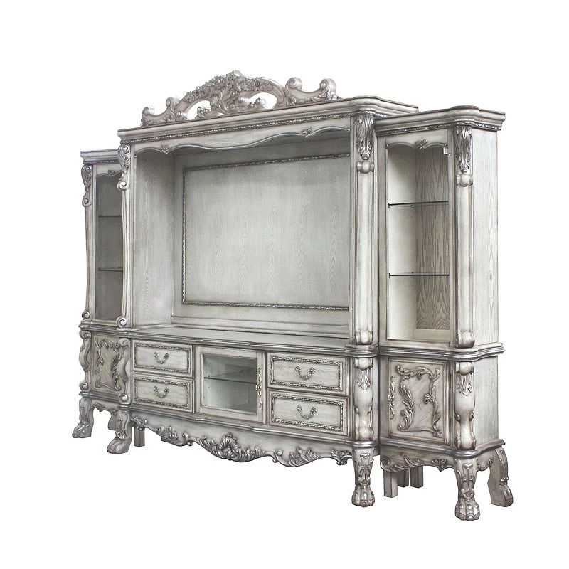 Dresden Entertainment Center (Vintage Bone White) 4 Dresden Entertainment Center (Vintage Bone White) - Image 4